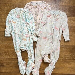 Angel Dear 3-6mo baby girls bamboo bundle lot play condition
